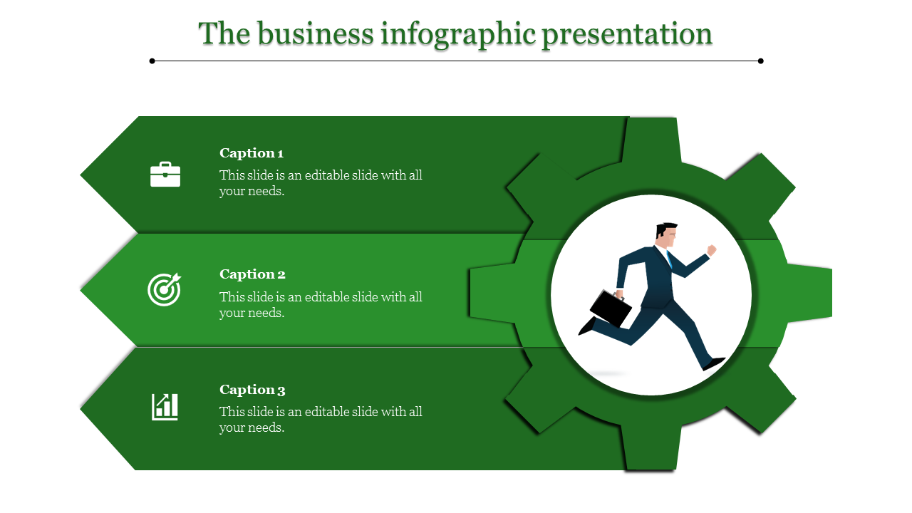 infographic presentation-The business infographic presentation-3-Green